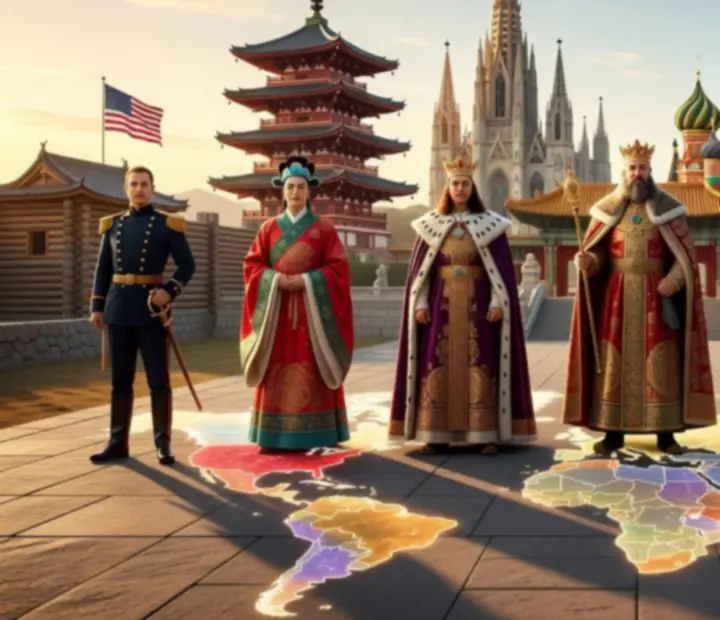 Különböző civilizációk választása az Evony: The King’s Return játékban